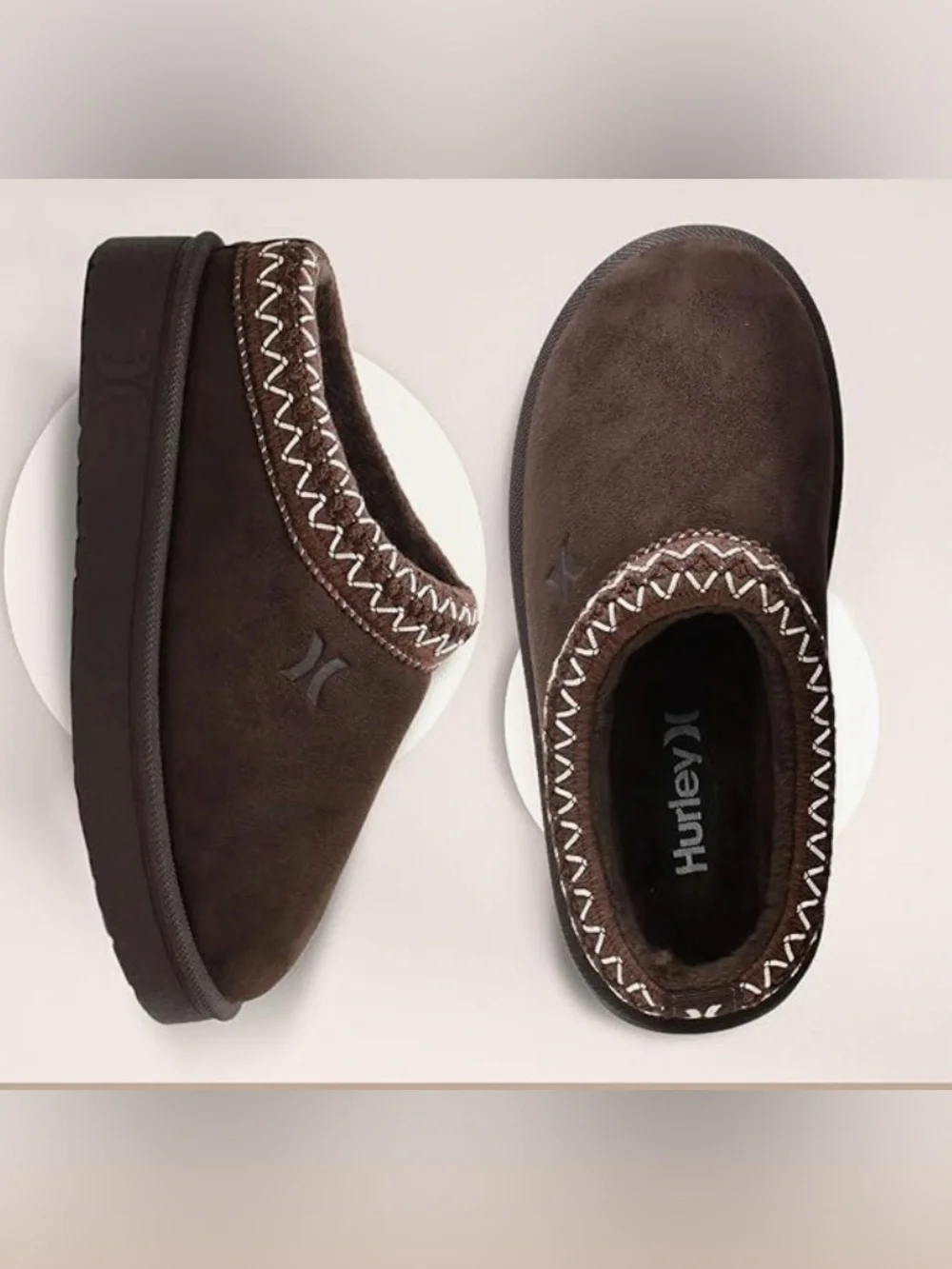 Hurley Kids Modi Slippers Brown 8